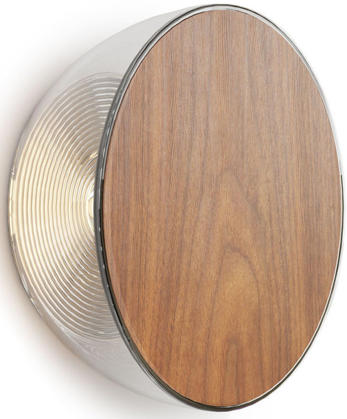 Koncept RMW-06-SW-OWT-HW Ramen Modern Oiled Walnut LED 6" Lighting Sconce 