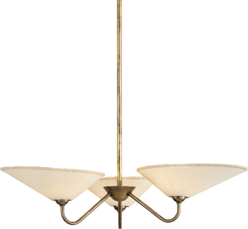 Troy Lighting F3234-PBR Sinclair Contemporary Patina Brass Chandelier Lighting 