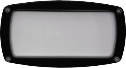 Dabmar DSL1016-L9-B Black LED Cast Aluminium Outdoor Step Light 