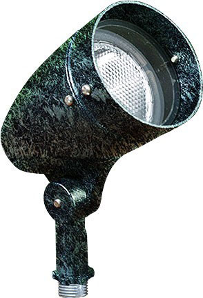 Dabmar DPR21-L7-VG Verde Green LED Powder Coated Cast Aluminum Spot Light 