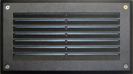 Dabmar DSL1000-L6-RGBW-B Black LED Cast Aluminium Exterior Step Lighting 