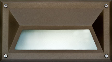 Dabmar DSL1002-L12-BZ Bronze LED Cast Aluminium Outdoor Step Light 
