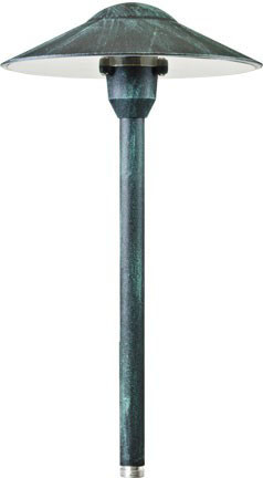 Dabmar LV214-L3-VG Verde Green LED Exterior Residential Landscape Lighting 