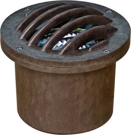 Dabmar FG315-L7-BZ Bronze LED Fiberglass Well Light 