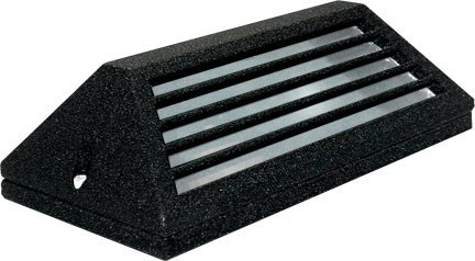 Dabmar LV608-L3-B Black LED Cast Aluminium Outdoor Step Light 
