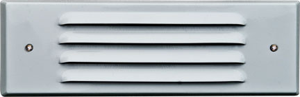 Dabmar LV615-L5-64K-W White LED Brass/Cast Aluminium Outdoor Step Light 