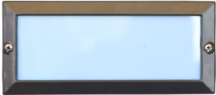 Dabmar LV602-L5-64K-BZ Bronze LED Cast Aluminium Exterior Step Light 