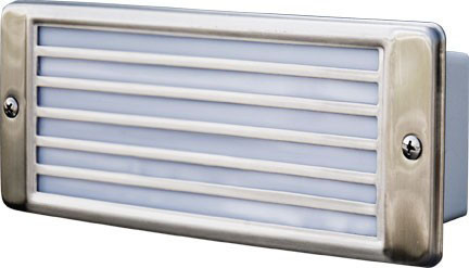 Dabmar LV601-L6-SS304 Stainless 304 LED Cast Aluminium/Stainless Steel 304 Outdoor Step Light 