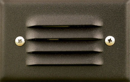 Dabmar LV617-L3-B Black LED Cast Aluminium Exterior Step Lighting 