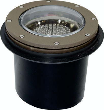 Dabmar LV306-L3-BZ Bronze LED Powder Coated Cast Aluminum Well Light 