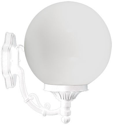Dabmar GM245-L18-W Modern White LED Outdoor Wall Mounted Lamp 