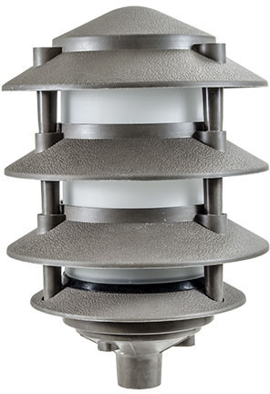 Dabmar FG5100-L9-B Black LED Fiberglass Pagoda Light 