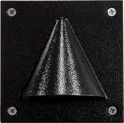 Dabmar LV607-L3-B Black LED Cast Aluminium Exterior Step Lighting 