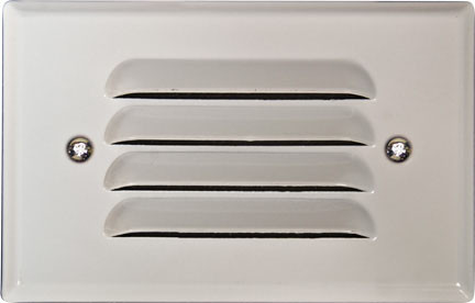 Dabmar LV617-L3-W White LED Cast Aluminium Outdoor Step Lighting 