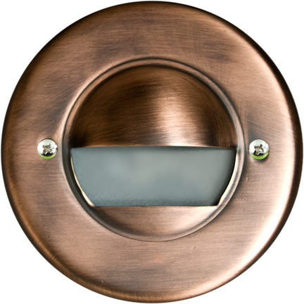 Dabmar LV709-L3-ABZ Antique Bronze LED Cast Aluminium/Brass Exterior Step Lighting 