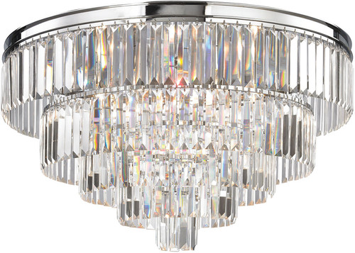 Atlas Lighting and Home ATL-CL11286-CH Palacial Contemporary Polished Chrome Overhead Lighting Fixture 