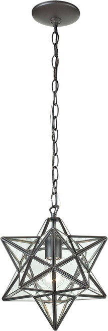 Atlas Lighting and Home ATL-CL11685-BZ1 Star Contemporary Oil Rubbed Bronze Mini Drop Ceiling Lighting 