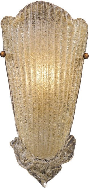 Atlas Lighting and Home ATL-WL11129-GD Providence Contemporary Antique Gold Leaf Wall Lamp 