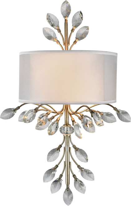 Atlas Lighting and Home ATL-WL11516-SV Asbury Aged Silver Wall Lighting 