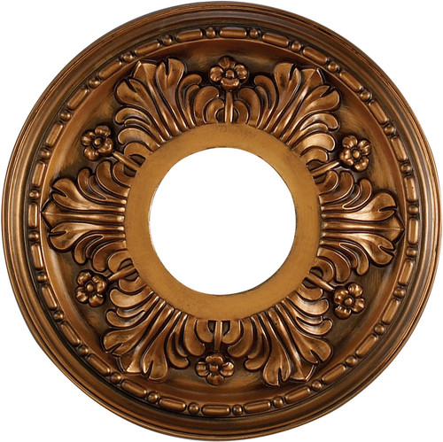 Atlas Lighting and Home ATL-LA11038-BZ Acanthus Antique Bronze 11" Medallion 