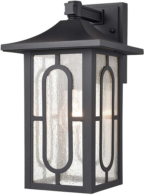 Atlas Lighting and Home ATL-OL11058-BK Parkdale Black Outdoor Wall Sconce Light 