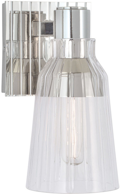 Atlas Lighting and Home ATL-WL11041-NK Carnival Modern Polished Nickel Wall Lighting Fixture 