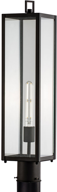 Atlas Lighting and Home ATL-OL11249-BK Capture Matte Black Outdoor Post Lighting 
