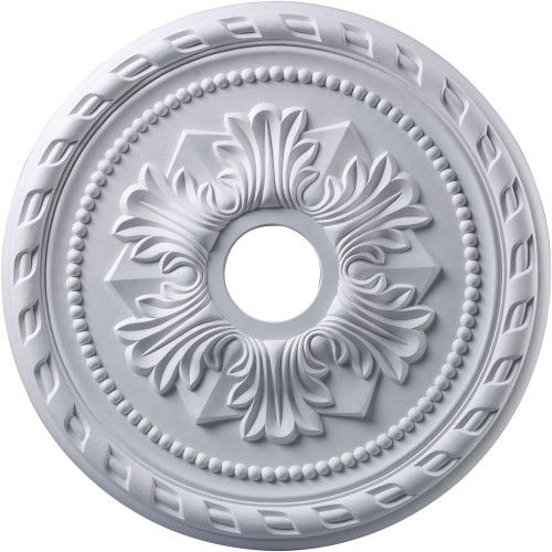Atlas Lighting and Home ATL-LA11042-WH Corinthian White 22" Medallion 