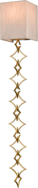 Atlas Lighting and Home ATL-WL11159-BS Tothe Point Contemporary Antique Brass Wall Light Fixture 