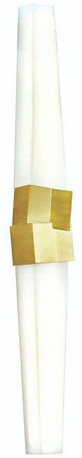 Atlas Lighting and Home ATL-WL11051-BS Ciro Modern Satin Brass LED Wall Lighting 