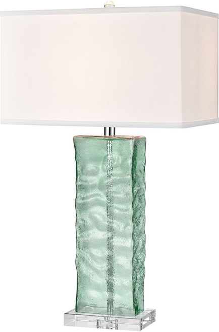 Atlas Lighting and Home ATL-PL11033-BL2 Arendell Modern Light Blue Table Top Lamp 