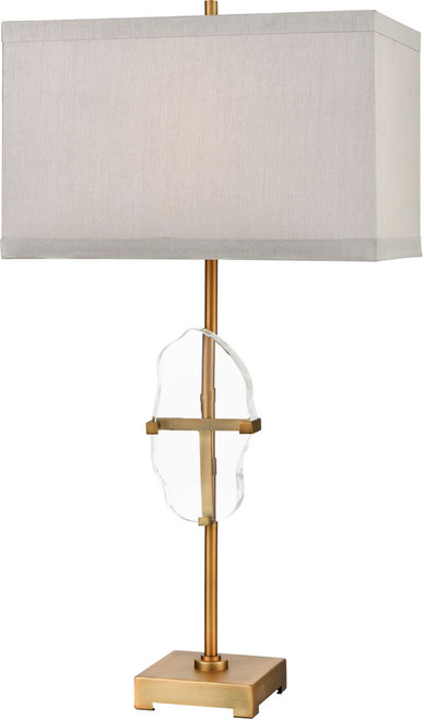 Atlas Lighting and Home ATL-PL11094-BS Priorato Contemporary Brass Table Lighting 