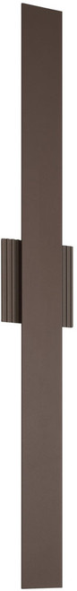 Thesis Lighting 207723A Jacks Contemporary Architectural Bronze LED 48" Exterior Wall Sconce 