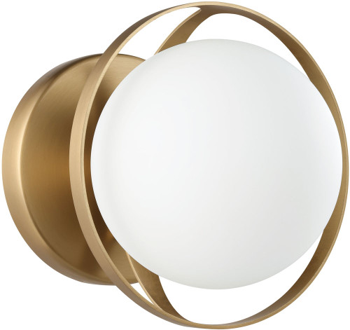 Thesis Lighting 206967A Parker Modern Champagne Gold Wall Lamp 