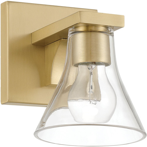 Thesis Lighting 207656A Gilford Contemporary Champagne Gold Wall Sconce Lighting 