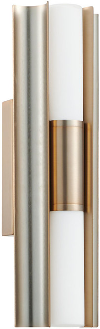 Thesis Lighting 207622A Colton Modern Champagne Gold LED 2-Light Lighting For Bathroom 