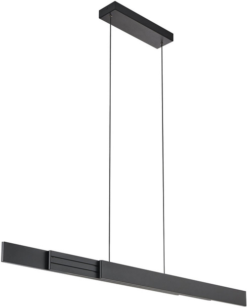 Thesis Lighting 207773A Falsetto Textured Black LED Island Lighting 