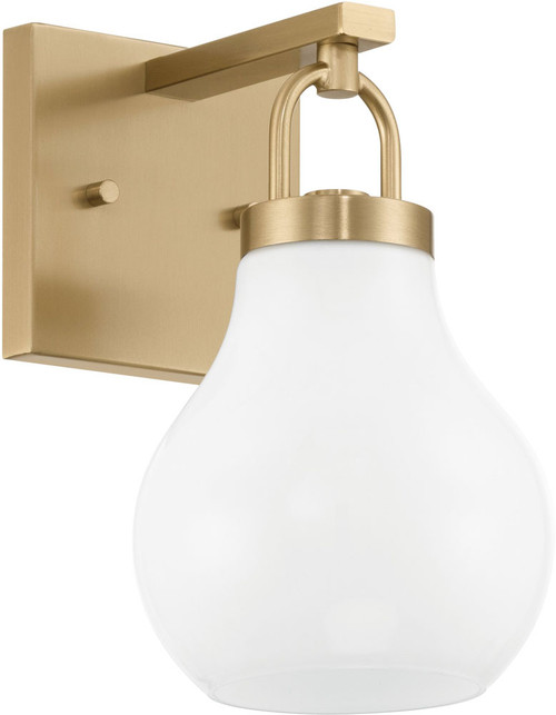 Thesis Lighting 207854A Mansfield Modern Champagne Gold Wall Sconce Lighting 