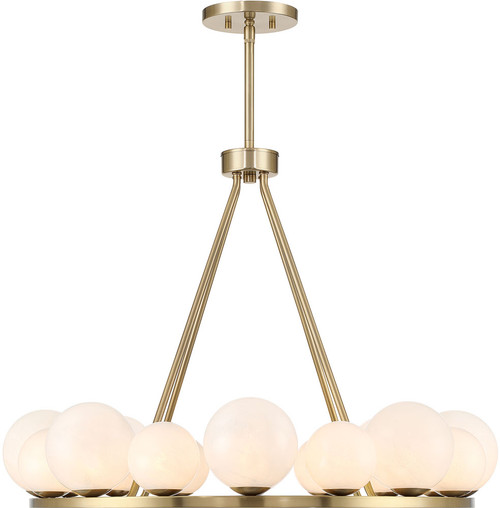 Savoy House 1-7999-16-127 Loudon Modern Noble Brass Lighting Chandelier 
