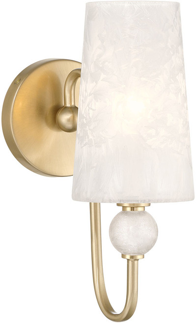 Savoy House 9-1351-1-127 Sheldon Noble Brass Wall Mounted Lamp 