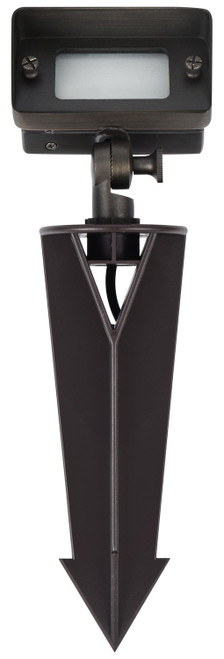 Elegant Lighting C046-DB Aera Dark Bronze Cast Brass Flood Light 