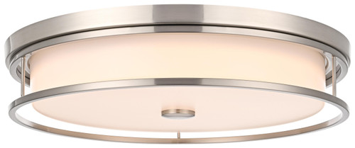 Elegant Lighting LD305F20PN Kolson Modern Polished Nickel 20" Overhead Lighting Fixture 