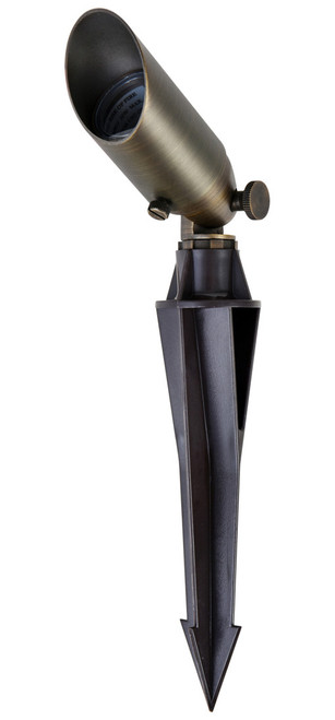 Elegant Lighting C050 Aera Antique Brass Cast Brass Spot Light 