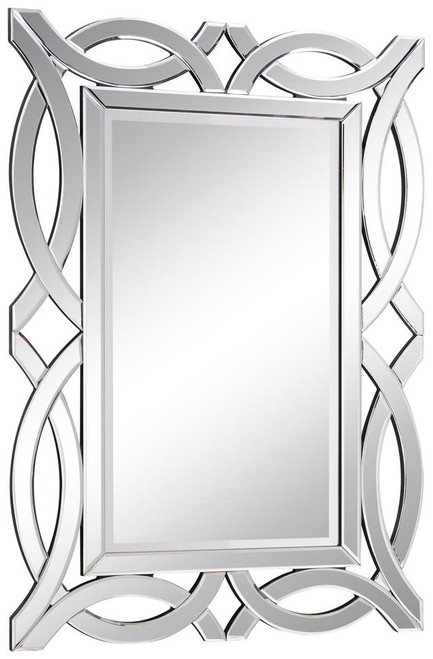 Elegant Lighting MR-3347 Modern Contemporary Clear Wall Mounted Mirror 