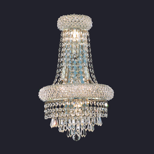 Elegant Lighting V1802W12SC/RC Primo Crystal Chrome Wall Lamp 