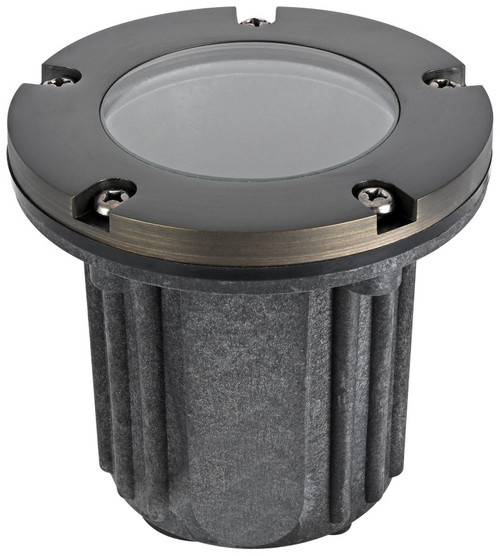 Elegant Lighting W121-DB Aera Dark Bronze Cast Brass Well Light 