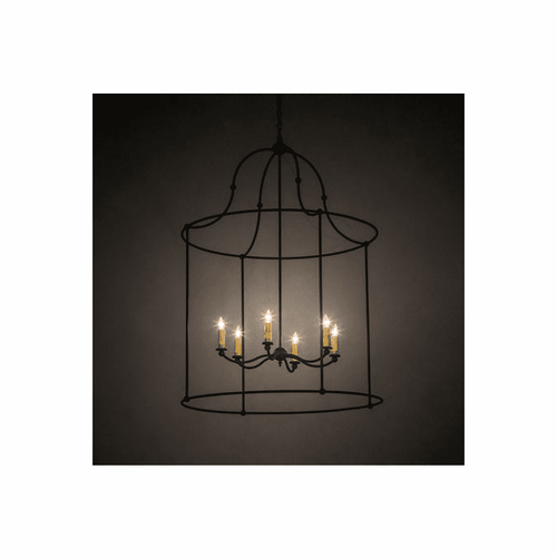 Wrought Iron Foyer Lighting