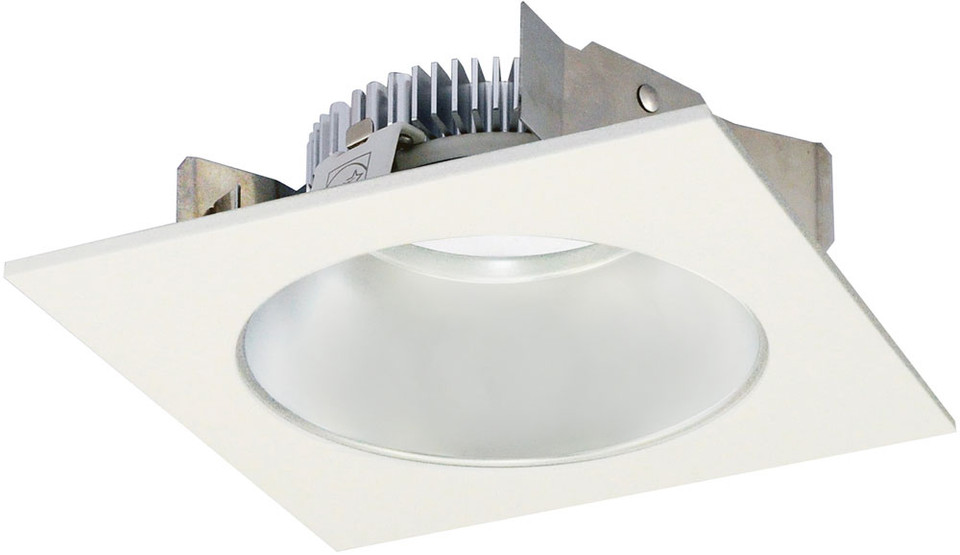 Nora NLCBS-4W51BZ Cobalt Contemporary Bronze LED 4" Shallow Ceiling Can ...