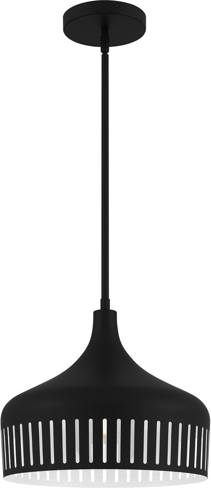 Quoizel QP6755MBK Modern Matte Black Pendant Light - QUO-QP6755MBK