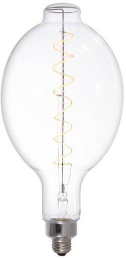 Bulbrite 776314 Grand Filament Modern LED 4W BT Shaped Light Bulb - BUL ...